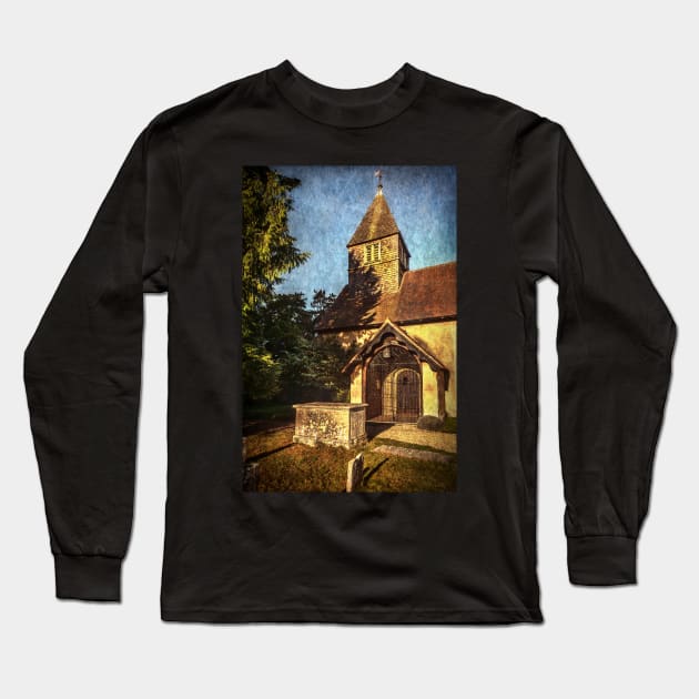 St Laurence Church Tidmarsh Long Sleeve T-Shirt by IanWL